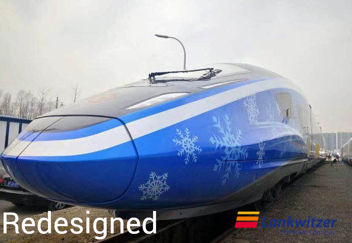 Projekt Lankwitzer: Nowy pociąg pocisk zaprezentowany w Chinach z okazji Zimowych Igrzysk Olimpijskich