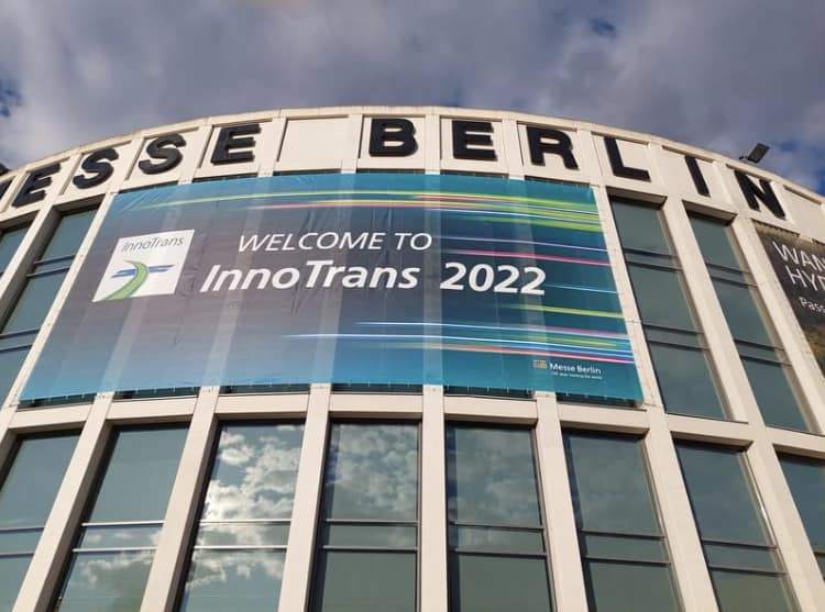 Targi kolejowe InnoTrans 2022 w Berlinie.